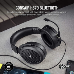 Corsair HS70 Wired Gaming Headset with Bluetooth CA-9011227-AP