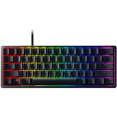 Razer Huntsman Mini Gaming Keyboard Clicky Optical Switch (Purple) - Black-
