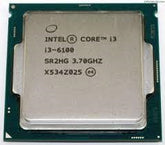 USED INTEL CORE I3 6TH GEN PROCESSOR (WITHOUT BOX)