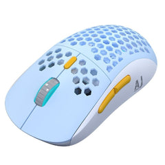 AJAZZ I380Pro Gaming Mouse 2.4G Wireless White - Black - Blue