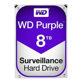 WD 8TB Purple Surveillance SATA 6Gb/s 3.5 Inch Hard Disk Drive - Intellipower