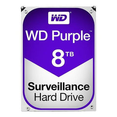 WD 8TB Purple Surveillance SATA 6Gb/s 3.5 Inch Hard Disk Drive - Intellipower