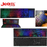 JEDEL K510 ERGONOMIC GAMING KEYBOARD RGB WIRED