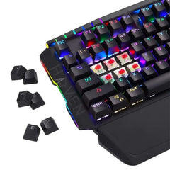 GAMEPOWER KATANA Full-Size ARGB Mechanical Keyboard With Wrist-Rest | OUTEMU Red Switches