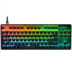 SteelSeries Apex 9 TKL Series 5000 Aluminum Top Plat - Swappable Optical Switches Gaming Keyboard - 64847