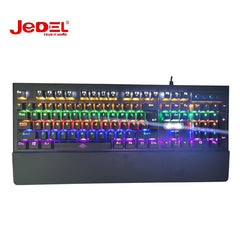 JEDEL KL90 Mechanical Gaming Wired Keyboard RGB Backlight
