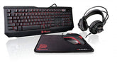 Thermaltake Tt eSPORTS Knucker 4-in-1 3 Color Membrane Keyboard & 2400 DPI Avago 5050 Optical Gaming
