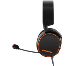 SteelSeries Arctis 5 (2019 Edition) RGB Illuminated Gaming Headset with DTS Headphone:X v2.0 – Black