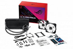 ASUS ROG STRIX LC II 280 ARGB 280MM Liquid Cooler with Aura Sync, Intel®LGA And AMD AM4/TR4 support