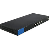 Linksys LGS318 Business 16-Port Smart Managed Gigabit Switch + 2x SFP/RJ45 Combo