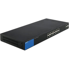 Linksys LGS318 Business 16-Port Smart Managed Gigabit Switch + 2x SFP/RJ45 Combo