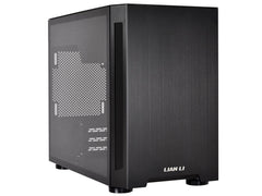 LIAN LI TU150 Aluminum Tempered Glass ITX Case - Black Color - TU150WX