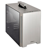 LIAN LI TU 150 Aluminum Tempered Glass ITX case -Silver Color