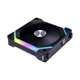 Lian Li UNI FAN SL120 V2 RGB Revolutionized Daisy-Chain ARGB Case Fan 120mm Single Pack Black / White