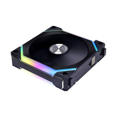 Lian Li UNI FAN SL120 V2 RGB Revolutionized Daisy-Chain ARGB Case Fan 120mm Single Pack Black / White
