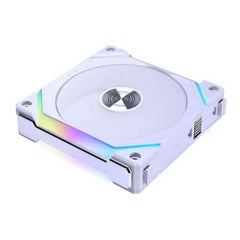 Lian Li UNI FAN SL120 V2 RGB Revolutionized Daisy-Chain ARGB Case Fan 120mm Single Pack Black / White