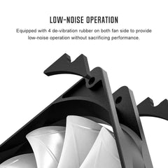 ID-Cooling XF-12025-ARGB-TRIO 120mm Case Fan - 3 Pack