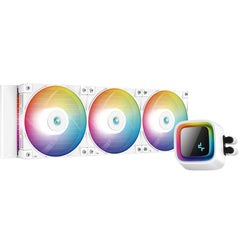 DeepCool LS720 360mm Elite performance CPU Liquid Cooler (White)