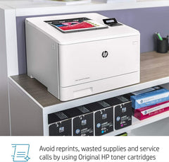 HP Color LaserJet Pro M454dn - Auto Duplex Double - Printer Built-in Ethernet - W1Y44A