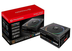 Thermaltake Smart Pro RGB 650W 80 Plus Bronze Fully Modular Power Supply