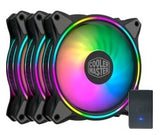 Cooler Master MasterFan MF120 Halo 3 in 1 Addressable RGB Case Fan