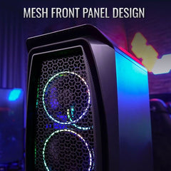 Aerocool Aero One Eclipse Tempered Glass Edition ARGB Mid Tower Chassis