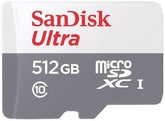 SanDisk ADAPTER Ultra MicroSDXC Memory Card 128GB - 256GB - 512GB