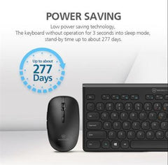 Micropack KM-228W Wireless Combo Set iFree Mini 2 Slim Keyboard & Mouse