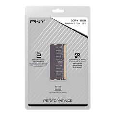 PNY Performance 8GB (PC4-21300) Notebook Memory CL19 DDR4 2666MHz