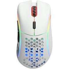 Glorious Model D Wireless Matte Gaming Mouse RGB Black - White