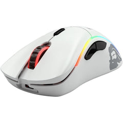 Glorious Model D Wireless Matte Gaming Mouse RGB Black - White