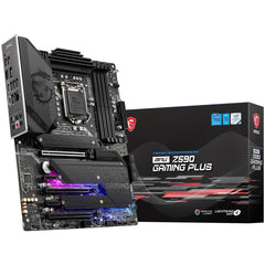 MSI MPG Z590 GAMING PLUS SATA 6Gb/s ATX Intel LGA 1200 Intel Z590 Motherboard