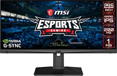 MSI Optix MAG301RF 29.5? Full HD 2560 x 1080 200Hz SS IPS 1ms (GTG) DisplayPort HDMI