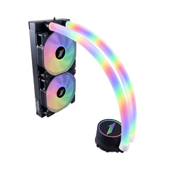 1st Player MT240 with ARGB Luminous Water-Cooled Pipes and ARGB Fans (Black)