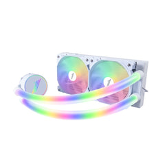 1st Player MT240 with ARGB Luminous Water-Cooled Pipes and ARGB Fans (White)