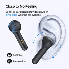 Mpow MX3 Wireless Earbuds Black
