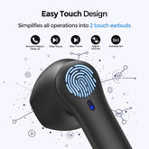 Mpow MX3 Wireless Earbuds Black