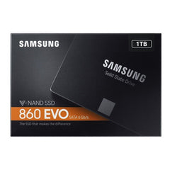 Samsung V-NAND SSD 860 EVO 1TB SATA III 2.5inch Solid State Drive, MZ-76E1T0B/EU
