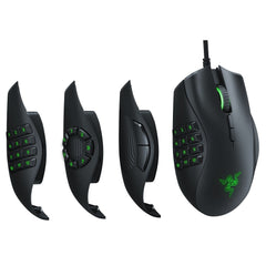 Razer Naga Trinity - Multi-color Wired MMO Gaming Mouse