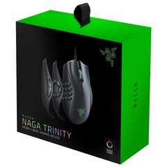 Razer Naga Trinity - Multi-color Wired MMO Gaming Mouse