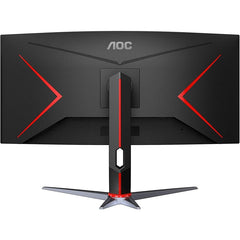 AOC CU34G2X 34 Curved Frameless Gaming Monitor QHD VA Panel 1ms 144Hz Freesync