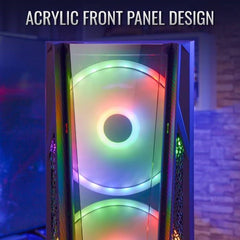 Aerocool NightHawk Duo Tempered Glass Edition ARGB Mid Tower Chassis
