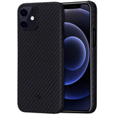 Pitaka iPhone 12 Black/Grey Twill