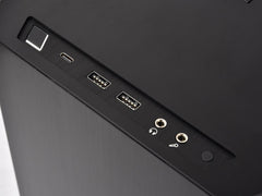 LIAN LI TU150 Aluminum Tempered Glass ITX Case - Black Color - TU150WX