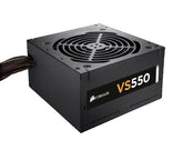 Corsair Slightly Used Power Supply VS550 Watt 80 PLUS® With Box - Black