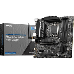 MSI Pro B660M-A Wifi DDR4 microATX - Intel 12th Gen - Motherboard