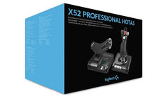 Logitech G Saitek X52 PROFESSIONAL Part-Metal Throttle and Stick Simulation Controller