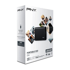 PNY Elite 480GB USB 3.1 Gen 1 SSD Portable