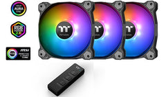 Thermaltake Pure 14 ARGB Sync Radiator Fan TT Premium Edition (3-Fan Pack) CL-F080-PL14SW-A