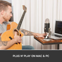 Blue Yeti Pro USB Condenser Professional Microphone for Recording - Streaming - Podcast - Conference Calls